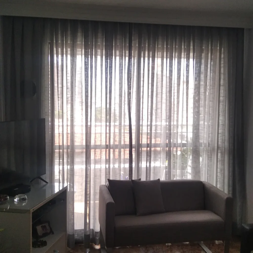 Cortina Vual Cinza Sala Estar 02